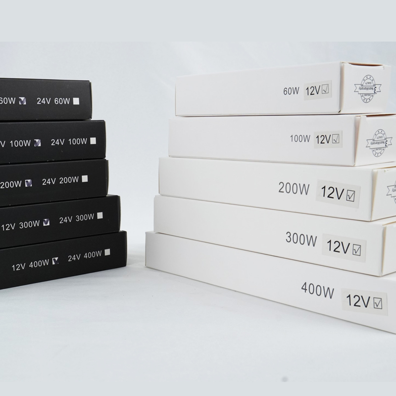 LED linear light power supply, 220V to 12V/24V strip light driver, silent strip light transformer, strip light driver power supply