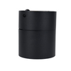 Black surface mounted tube light with adjustable angle