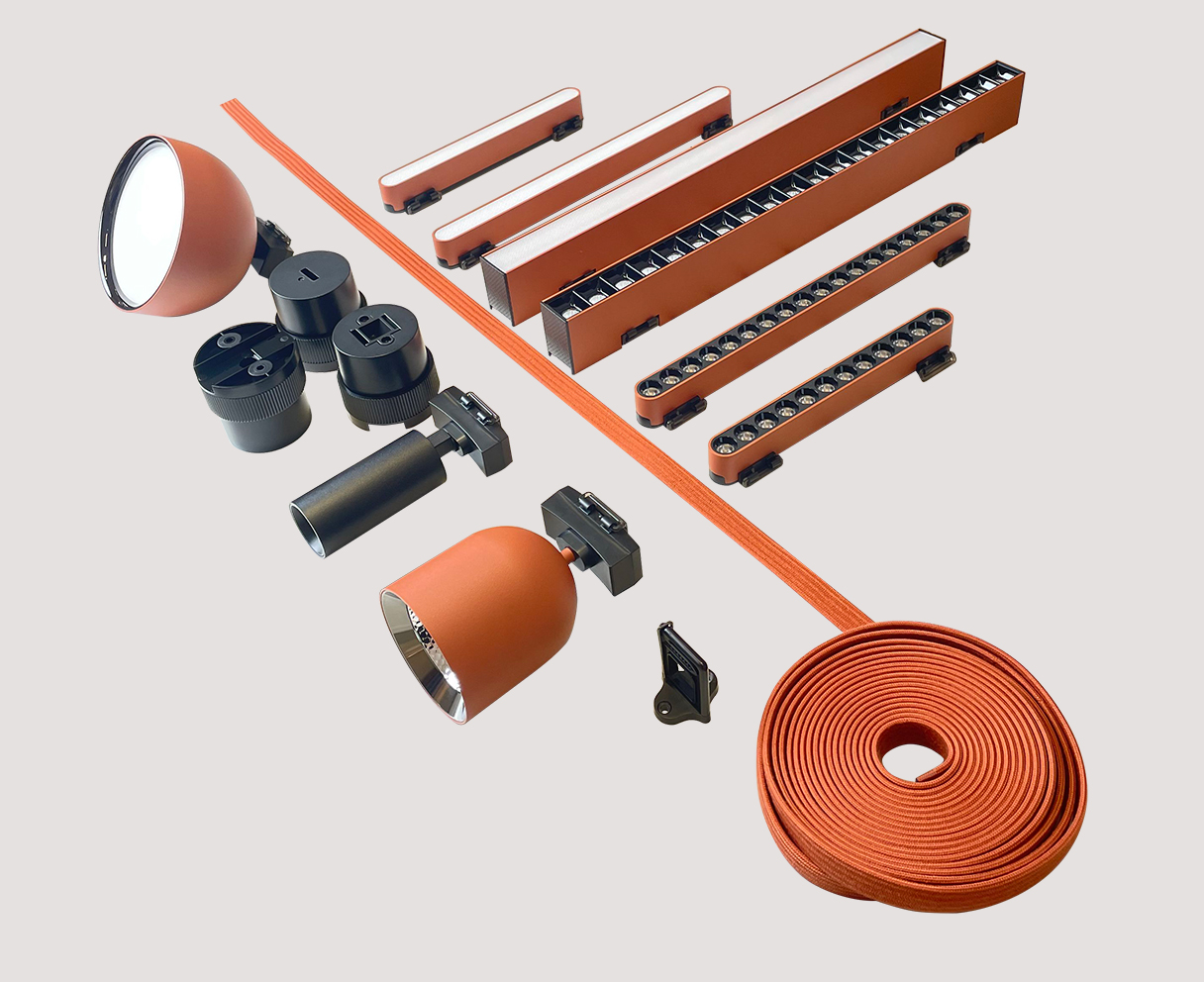 Flexible cloth strip light