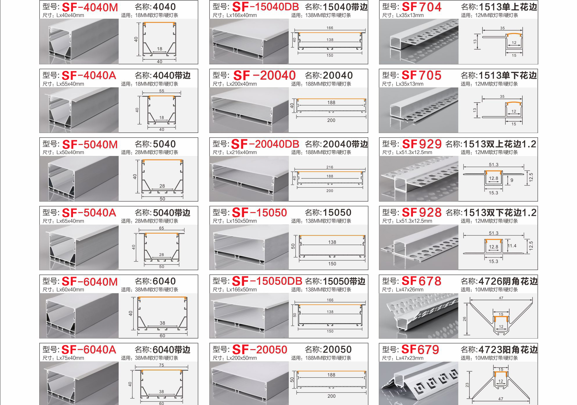 Aluminum alloy light strip slot, linear light strip clip slot, surface-mounted ceiling angle linear light strip slot, embedded aluminum strip slot