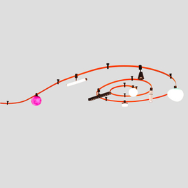 Semi-flexible Track Light