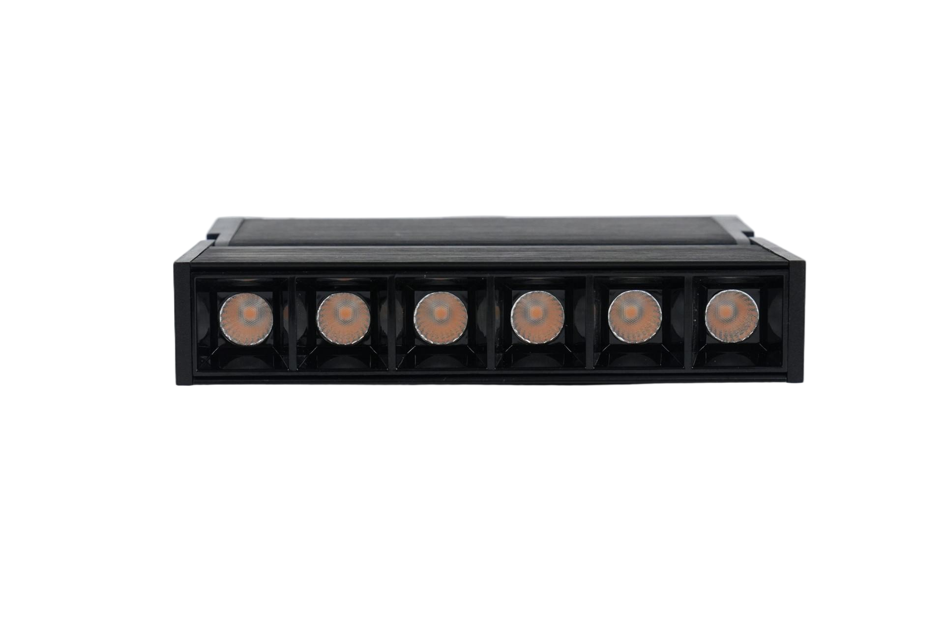 20 series foldable magnetic track grille light