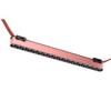 Flexible Cloth Strip Lamp Round Bar Grille Lamp