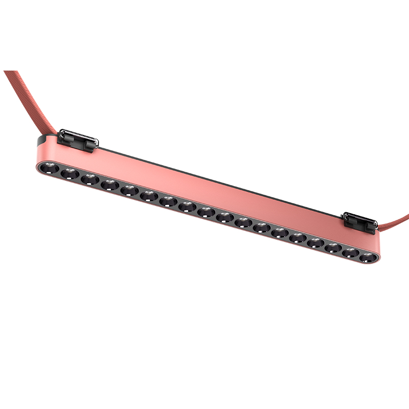 Flexible Cloth Strip Lamp Round Bar Grille Lamp