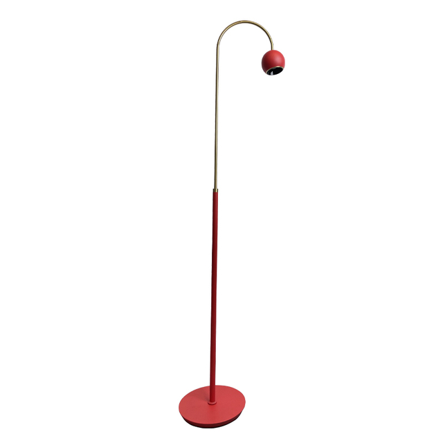 Red Touch Magic Ball Floor Lamp