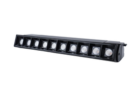 Black A-type Linear Track Grille Light