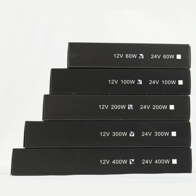 LED linear light power supply, 220V to 12V/24V strip light driver, silent strip light transformer, strip light driver power supply