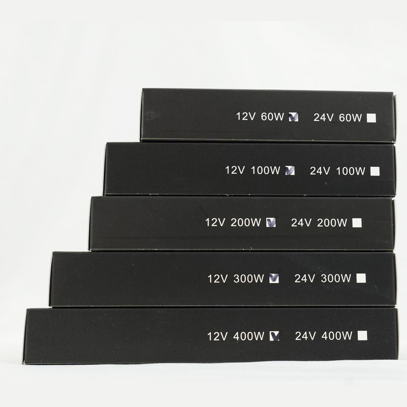 LED linear light power supply, 220V to 12V/24V strip light driver, silent strip light transformer, strip light driver power supply