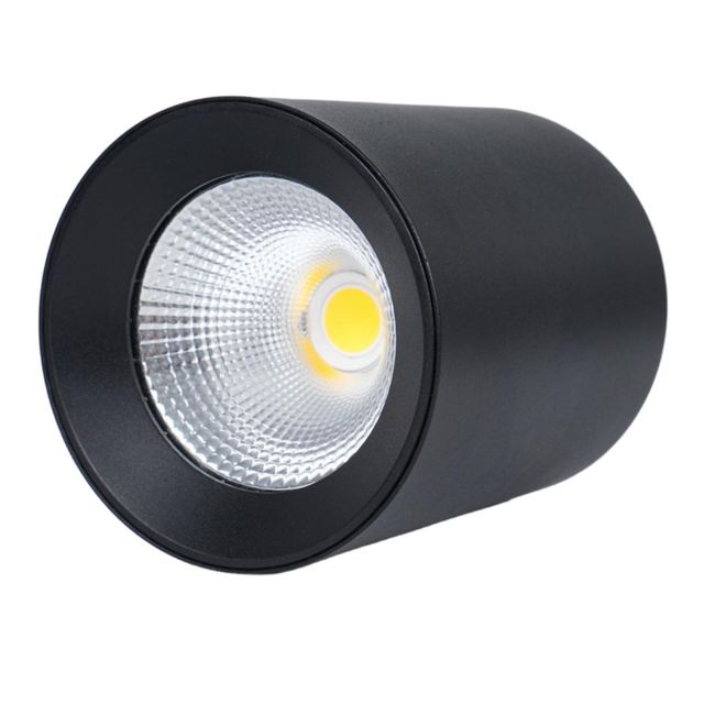 Black Surface Mounted Tube Light